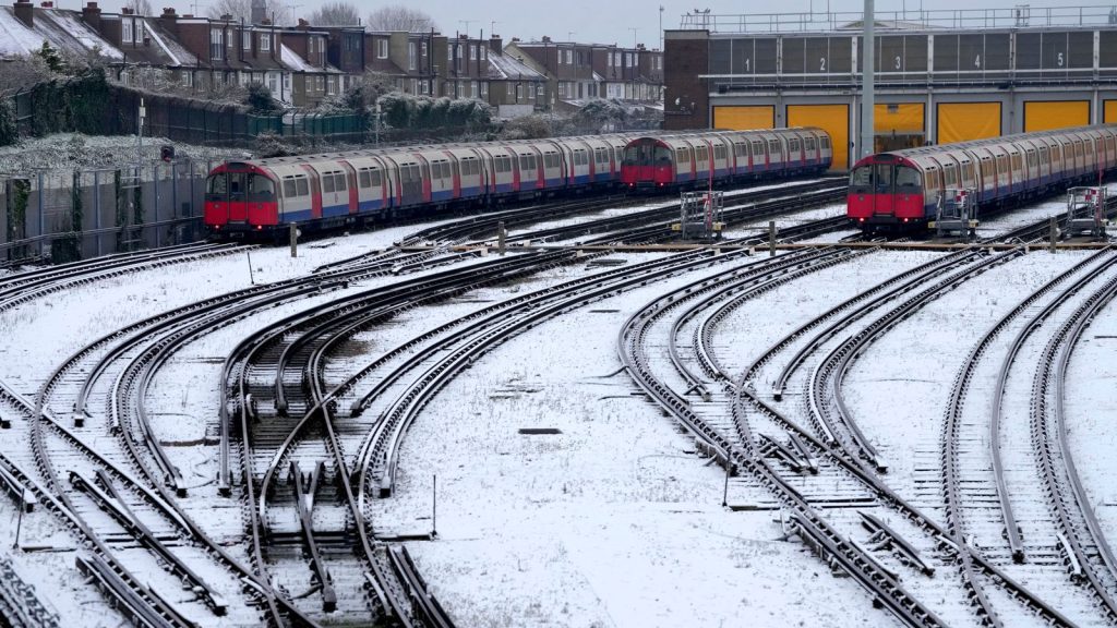 'Significant' disruption as rail strikes begin and freezing weather continues to grip UK