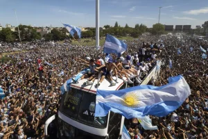 Millions of people jam Buenos Aires streets to celebrate World Cup win