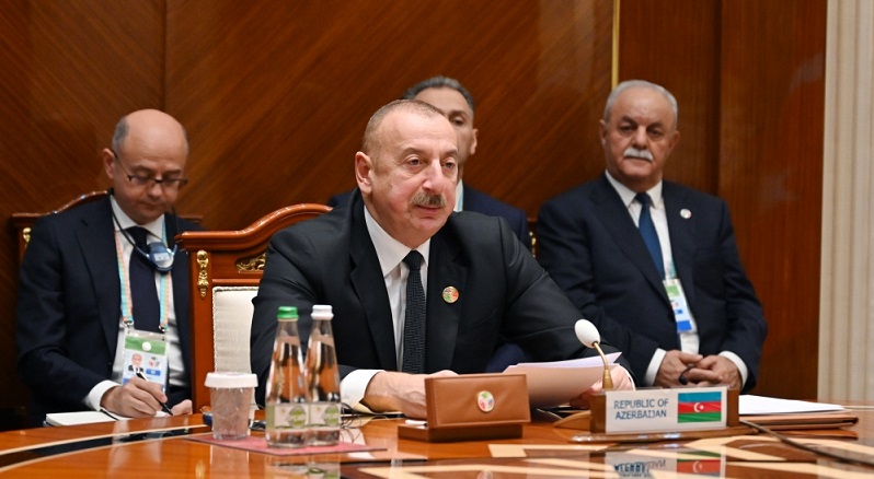 Azerbaijan actively engaged in opening of Zangazur corridor, saya President Aliyev