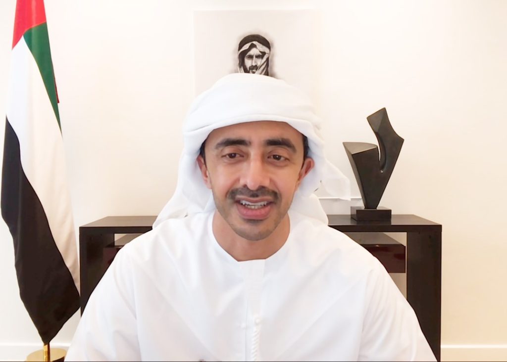 Abdullah bin Zayed receives Saudi Foreign Minister