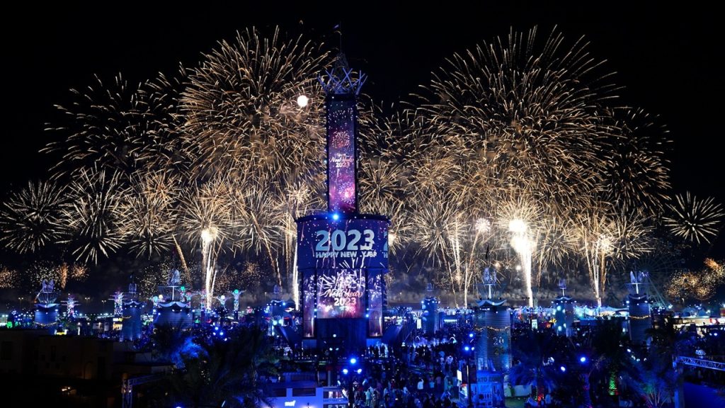 Sheikh Zayed Festival welcome New Year 2023 with largest firework display