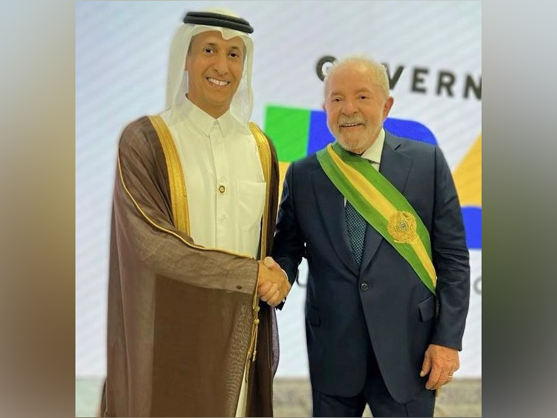 Qatar participates in swearing-in ceremony of Brazil's President Lula