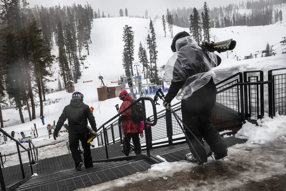 Heavy rains, snow across California