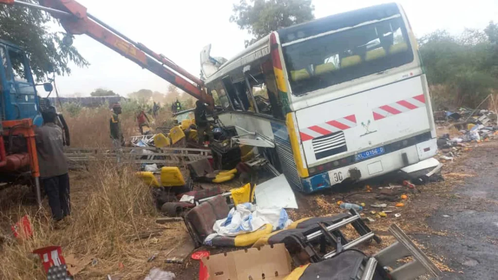 40 killed, dozens injured in bus crash in Senegal