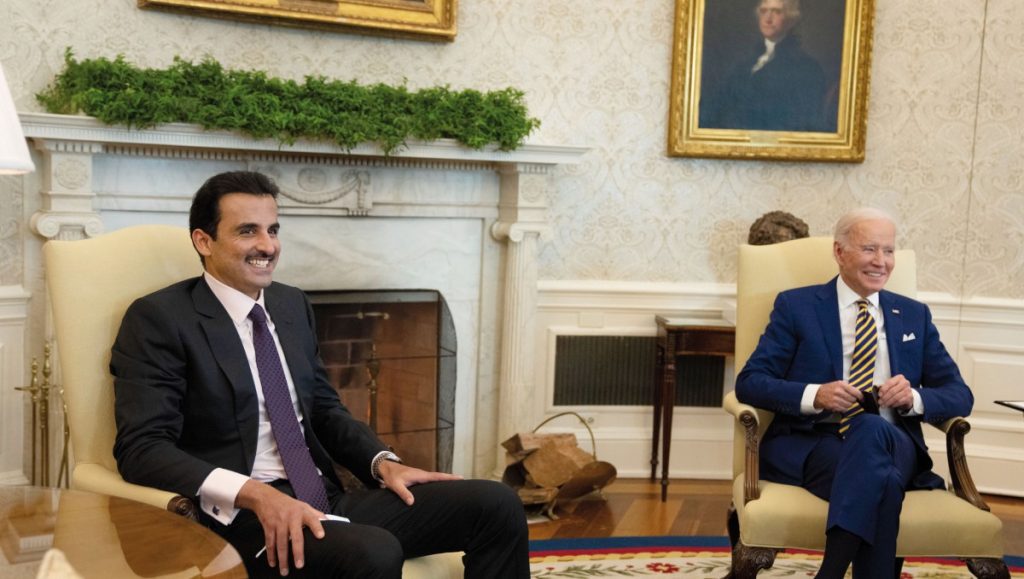 Amir of Qatar bilateral meetings with world leaders during 2022