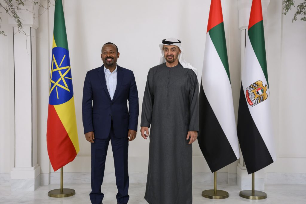 President of UAE receives PM of Ethiopia
