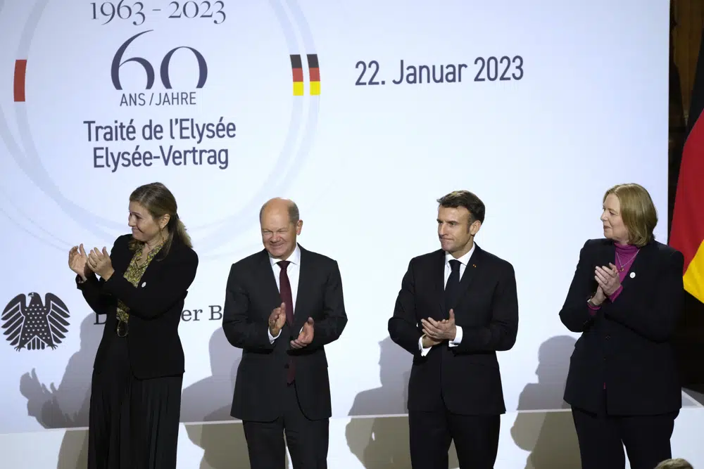 France, Germany renew alliance amid war in Ukraine