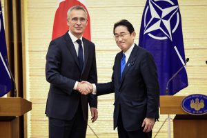 NATO, Japan pledge to strengthen ties