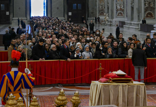 Mourners pour into St. Peter’s Square for funeral of Benedict XVI