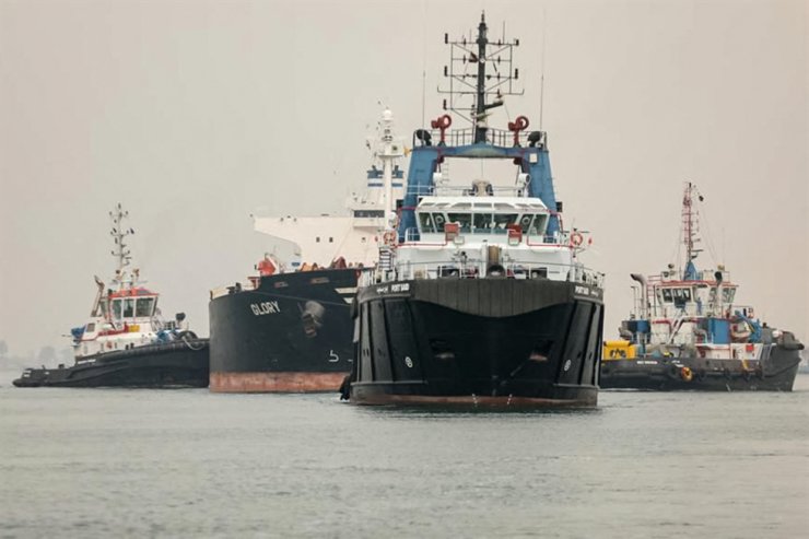 Grounded ship refloated in Egypt’s Suez Canal