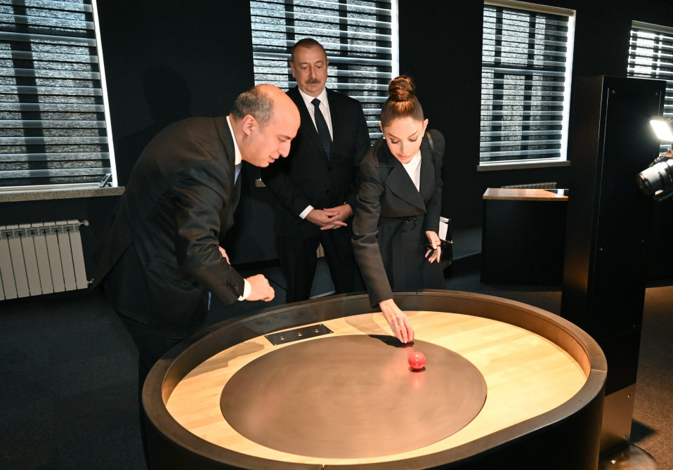 President of Azerbaijan and First Lady attend inauguration of "STEAM Innovation Center"