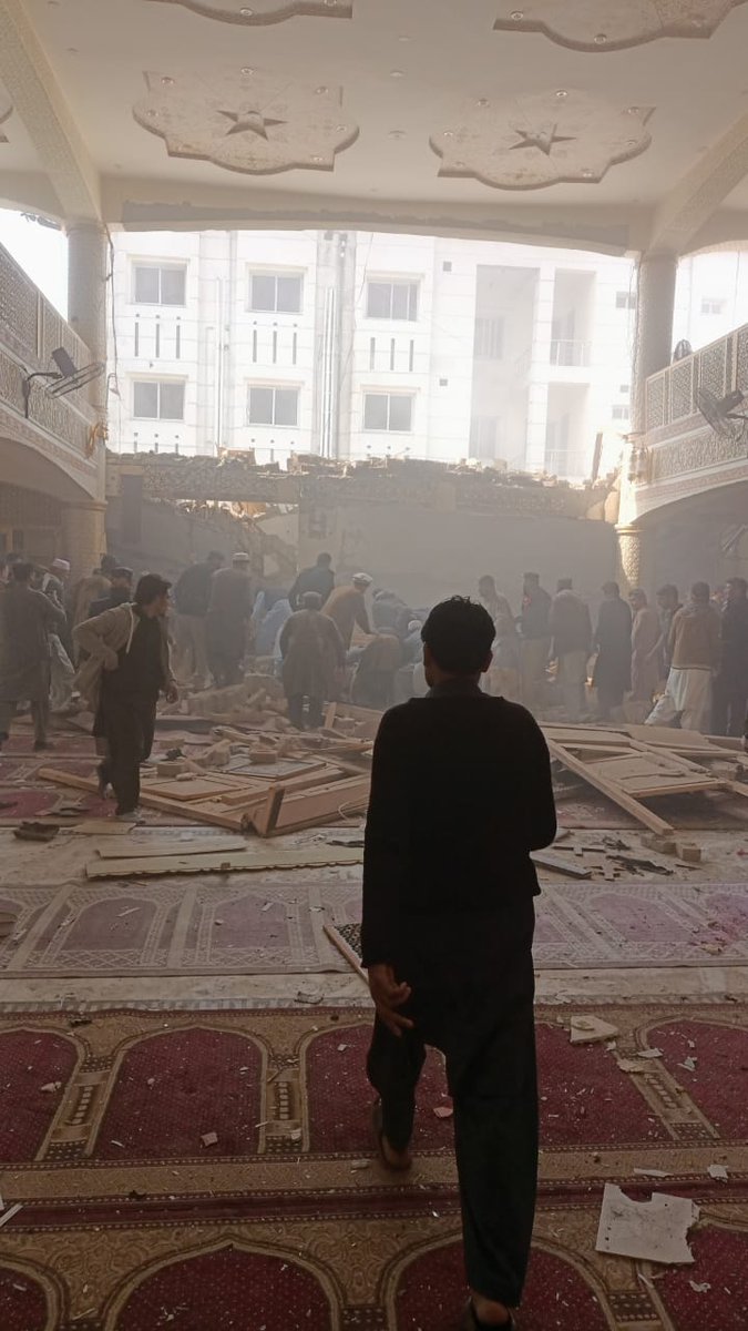 Dozens injured in blast at Peshawar Police Lines mosque