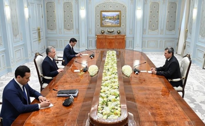 Uzbek President meets with Turkmen Foreign Minister in Tashkent