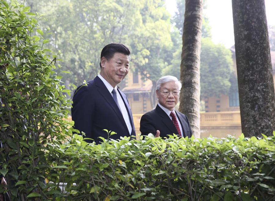 President Xi, Trong exchange Spring Festival greetings