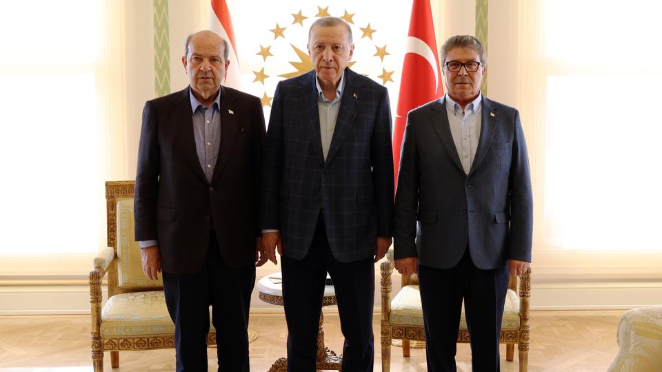 Türkiye's President meets TRNC President