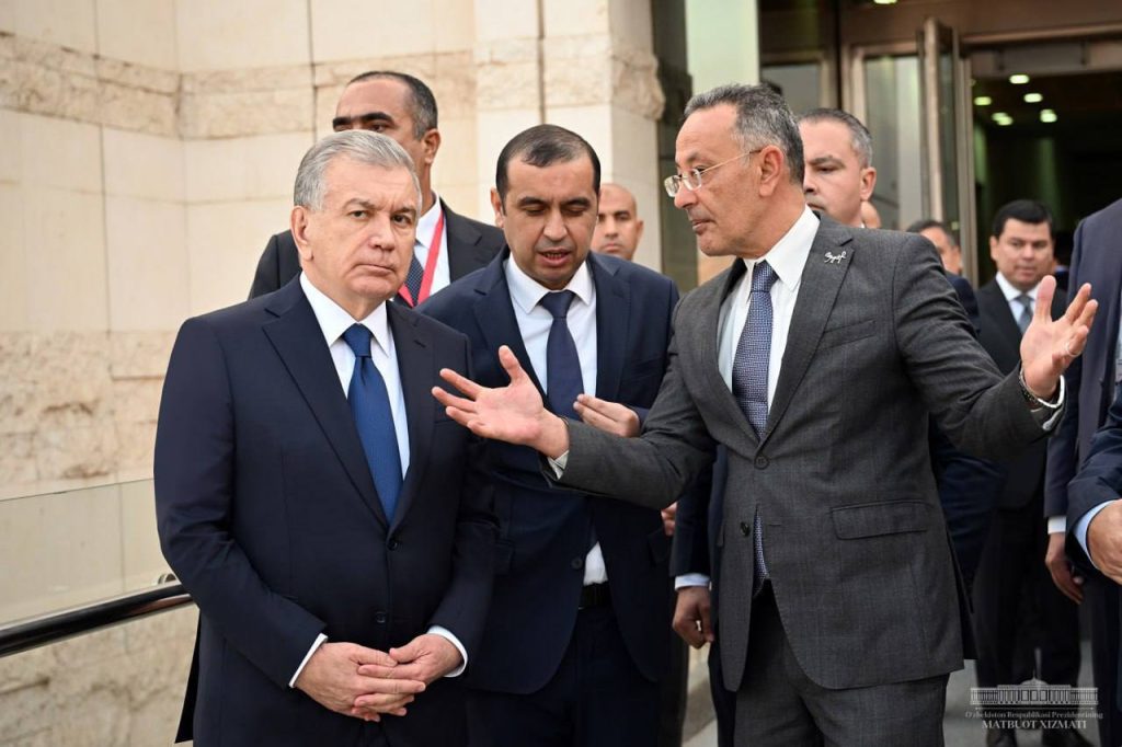 Uzbek President visits NMEC