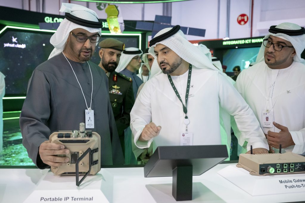 UAE President visits IDEX 2023