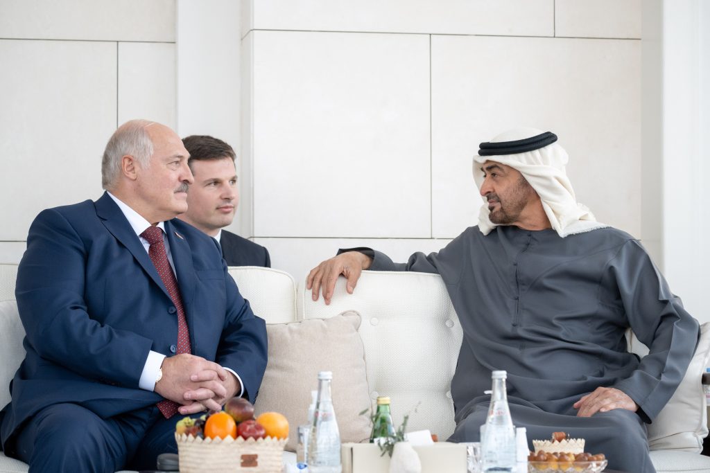 UAE President meets with President of Belarus