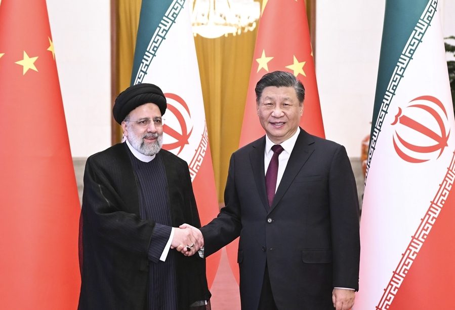 President Xi holds talks with President of Iran