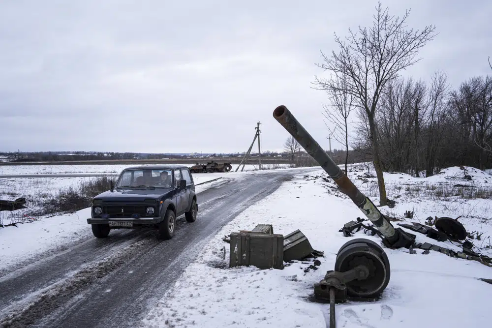 Russia fires barrage of missiles at targets in Ukraine