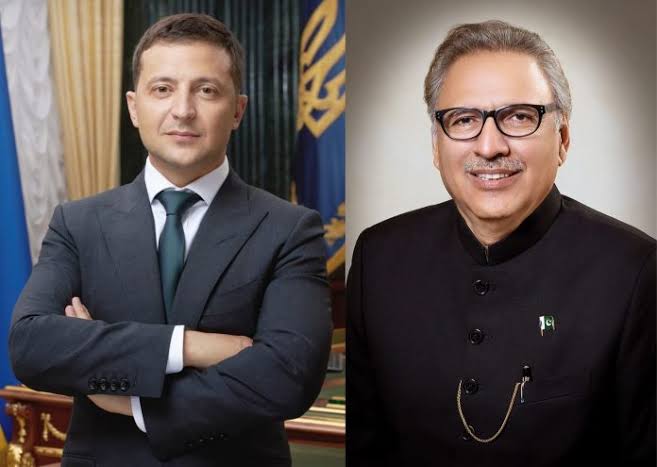 Zelenskyy phones Pakistan’s President