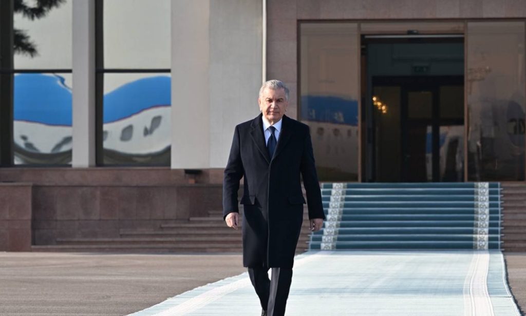 President of Uzbekistan departs for Andijan