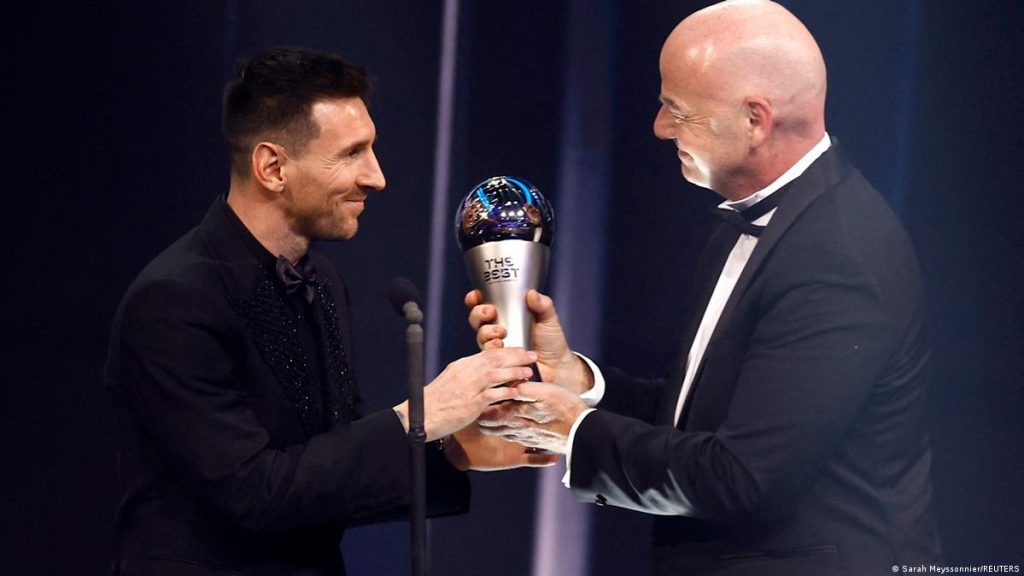 Messi named FIFA men's player of the year 2022