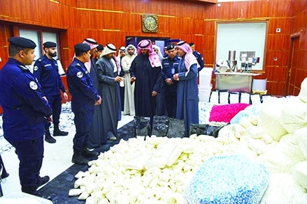 Drugs seized from int’l gang in Kuwait