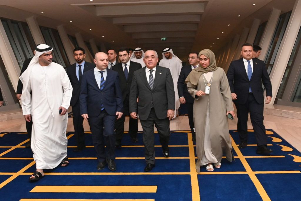 PM of Azerbaijan arrives in UAE