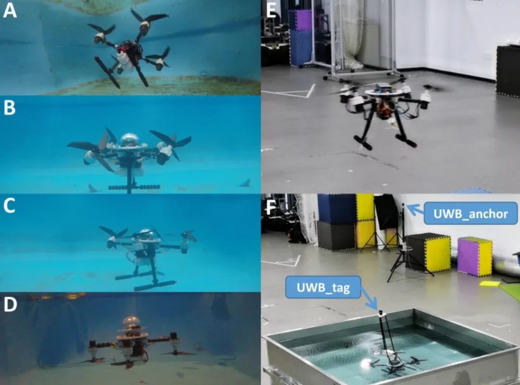 Chinese researchers develop prototype of a quadrotor 'TJ-FlyingFish'