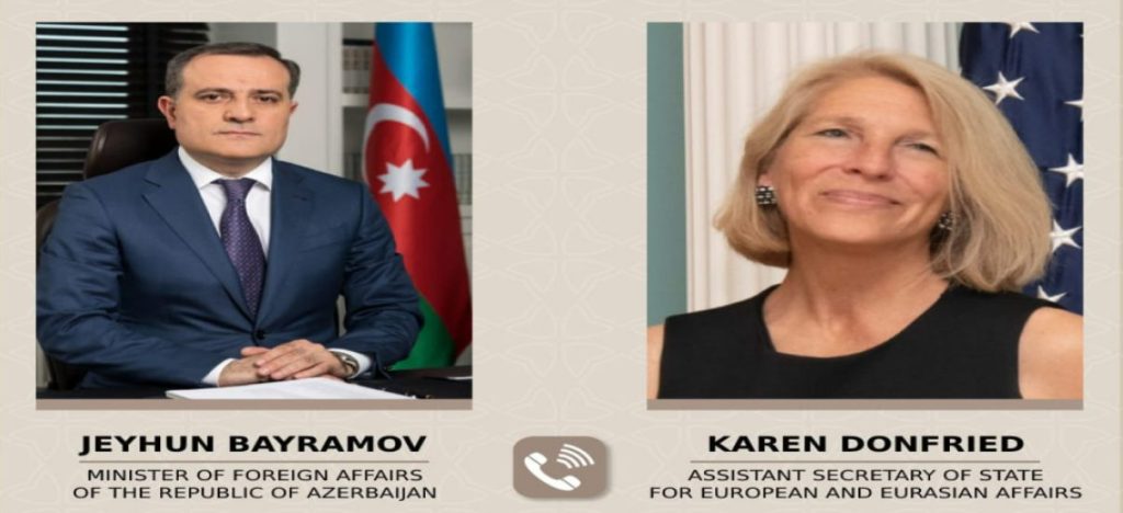 Azerbaijani FM informs US Assistant Secretary of State about current situation in the region