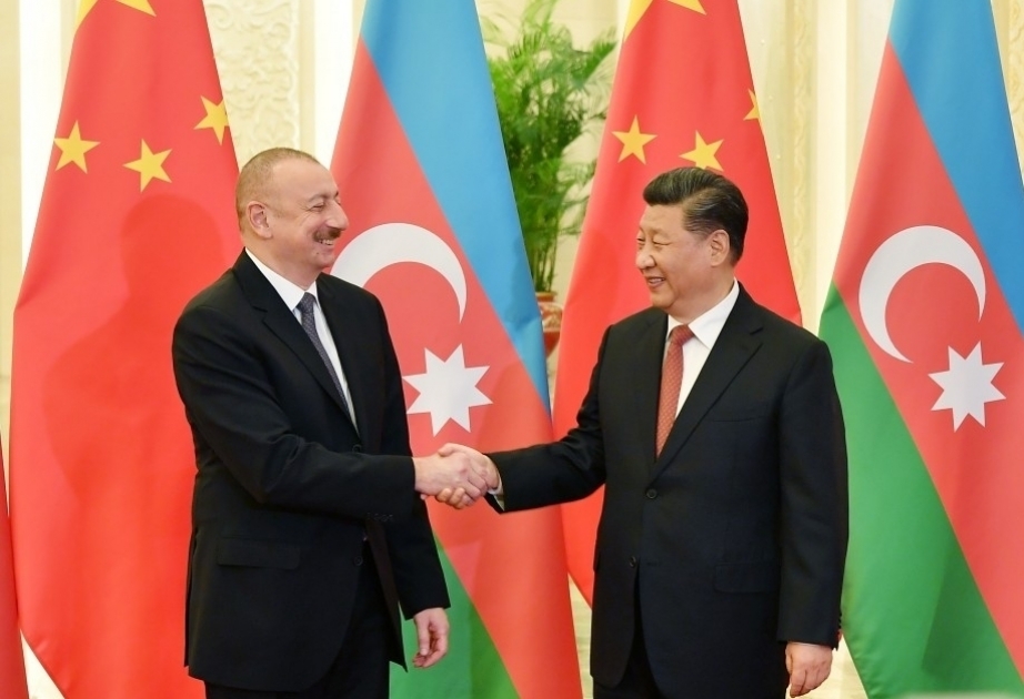 President of Azerbaijan congratulates Xi Jinping on his re-election as President of China