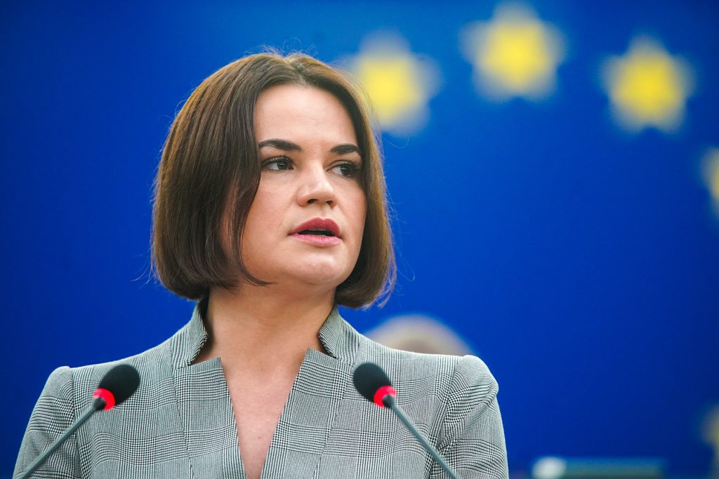 Exiled Belarusian opposition leader sentenced to 15 years in prison