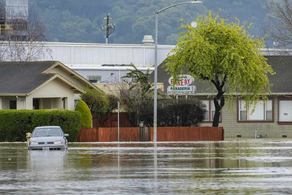 Storm breaches California River’s levee, thousands evacuate