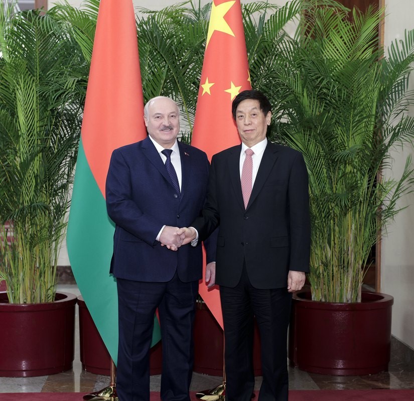 China's top legislator calls for China-Belarus cooperation