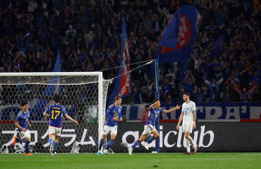 Nishimura secures draw for Japan against Uruguay