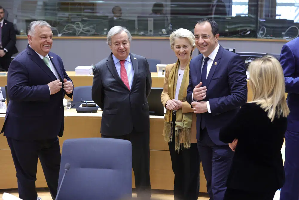 EU leaders endorse joint ammo purchases for Ukraine