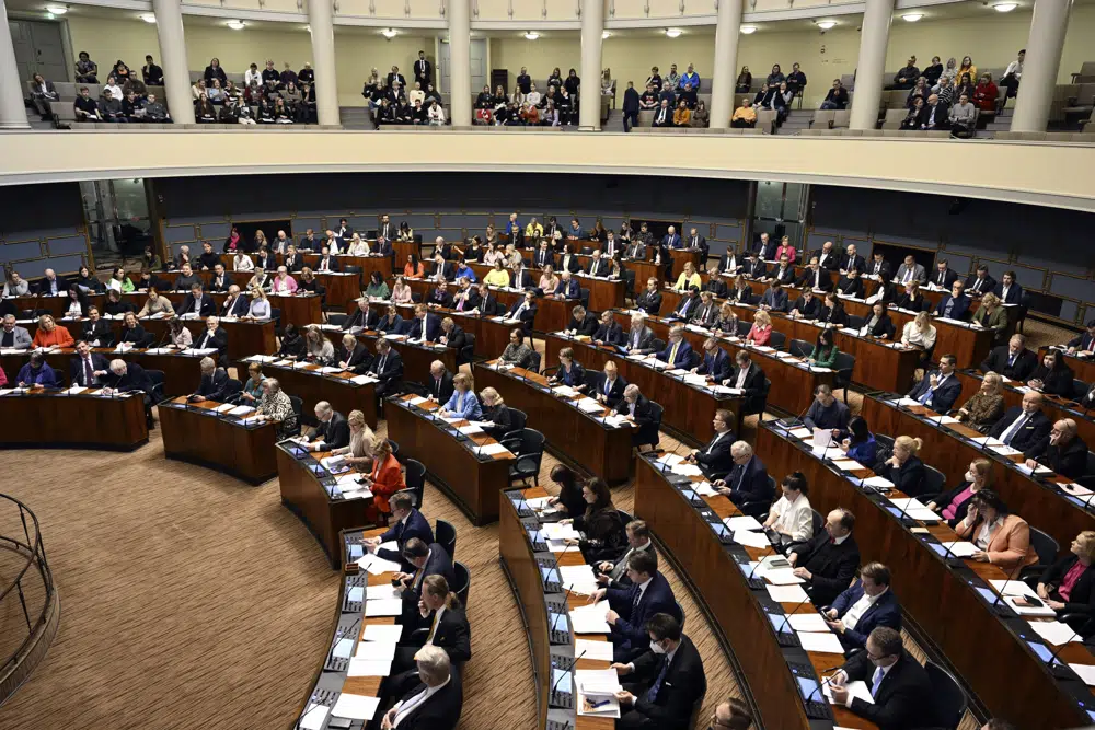 Finland’s Parliament gives final approval for NATO bid