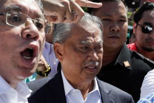 Former Malaysian PM Muhyiddin arrives at anti-graft agency