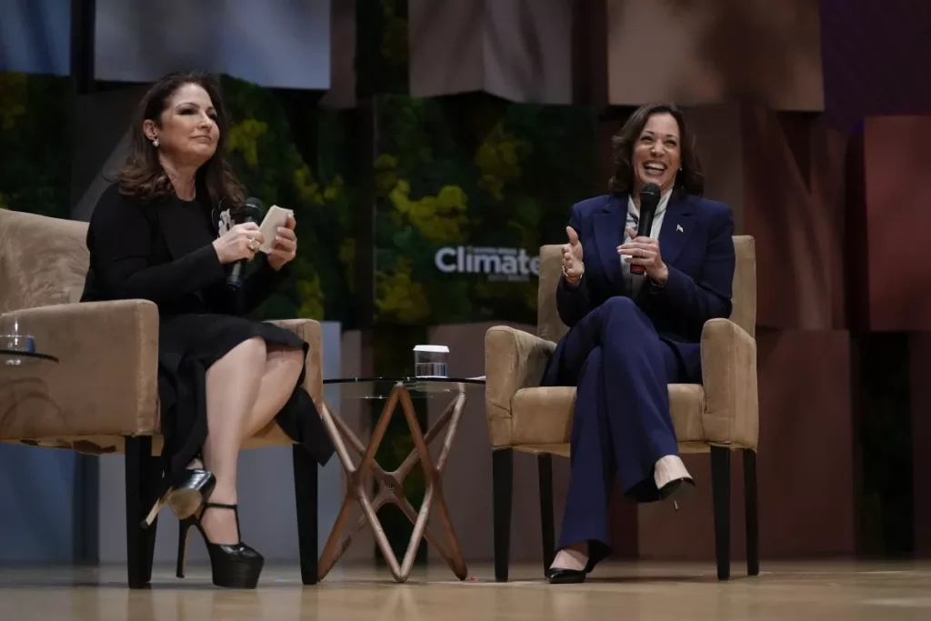 Harris stresses optimism at Florida climate change summit