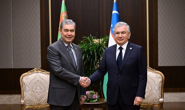 Uzbek President meets with Chairman of Halk Maslakhaty of Turkmenistan