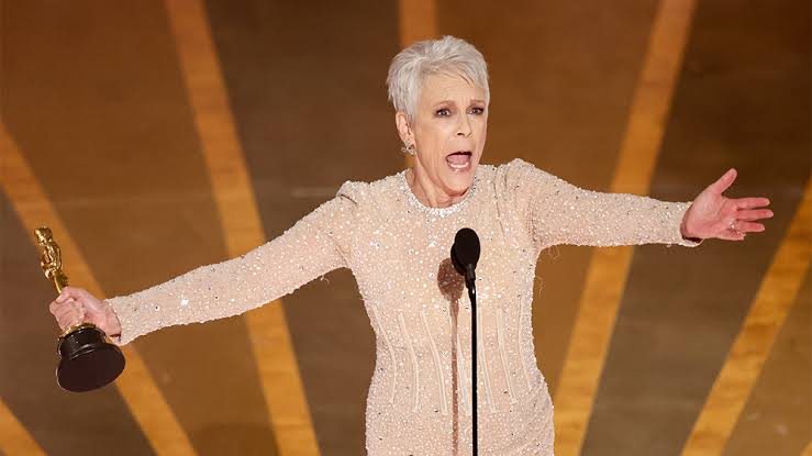 Jamie Lee Curtis wins best supporting actress Oscar for 'Everything Everywhere'