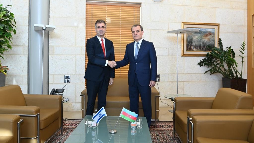 Foreign minister of Azerbaijan meets with Israeli counterpart