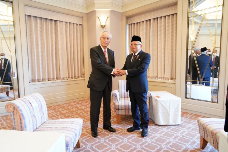 Indonesian VP pushes Japanese company to support halal industry, HR development