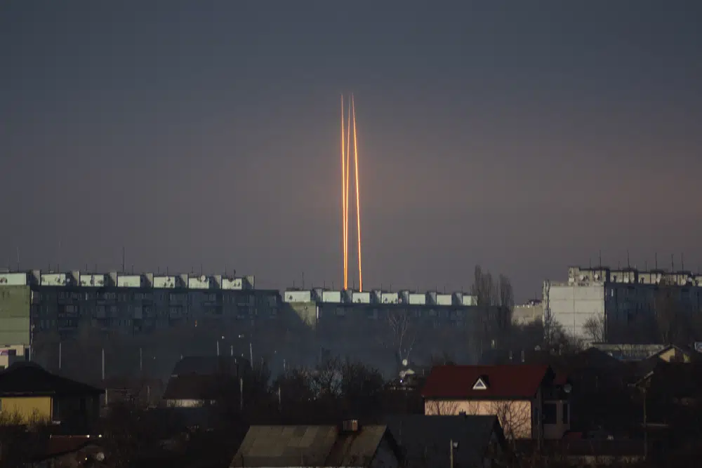 Russian missiles target cities across Ukraine: Ukrainian officials