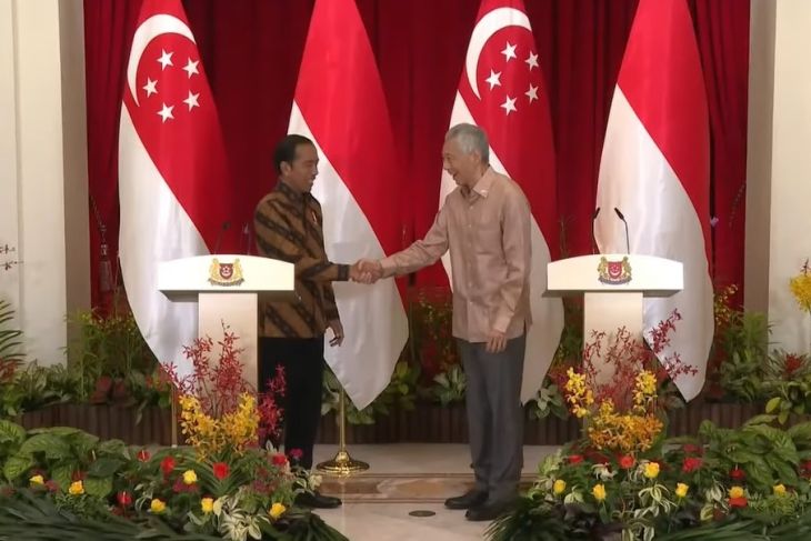 Jokowi welcomes Singaporean investors in Nusantara development