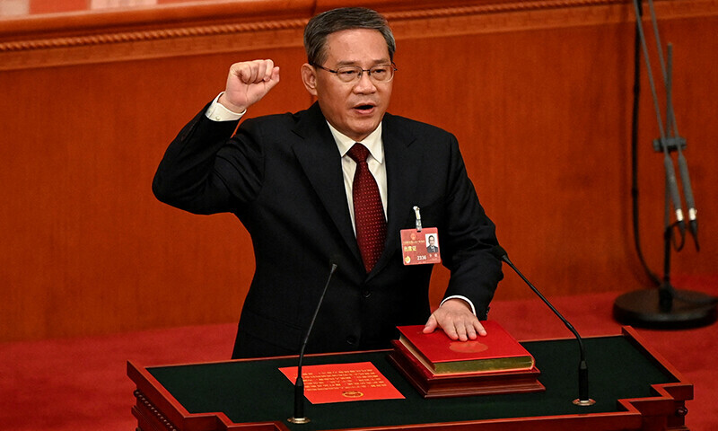 Newly appointed Chinese Premier Li Qiang to meet press on Monday