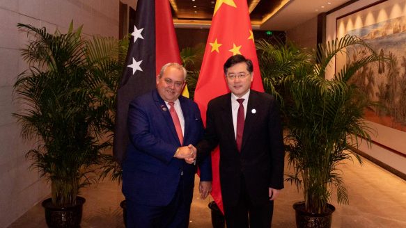 China to enhance cooperation with Papua New Guinea: Qin Gang