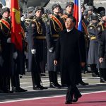 President Xi arrives in Moscow