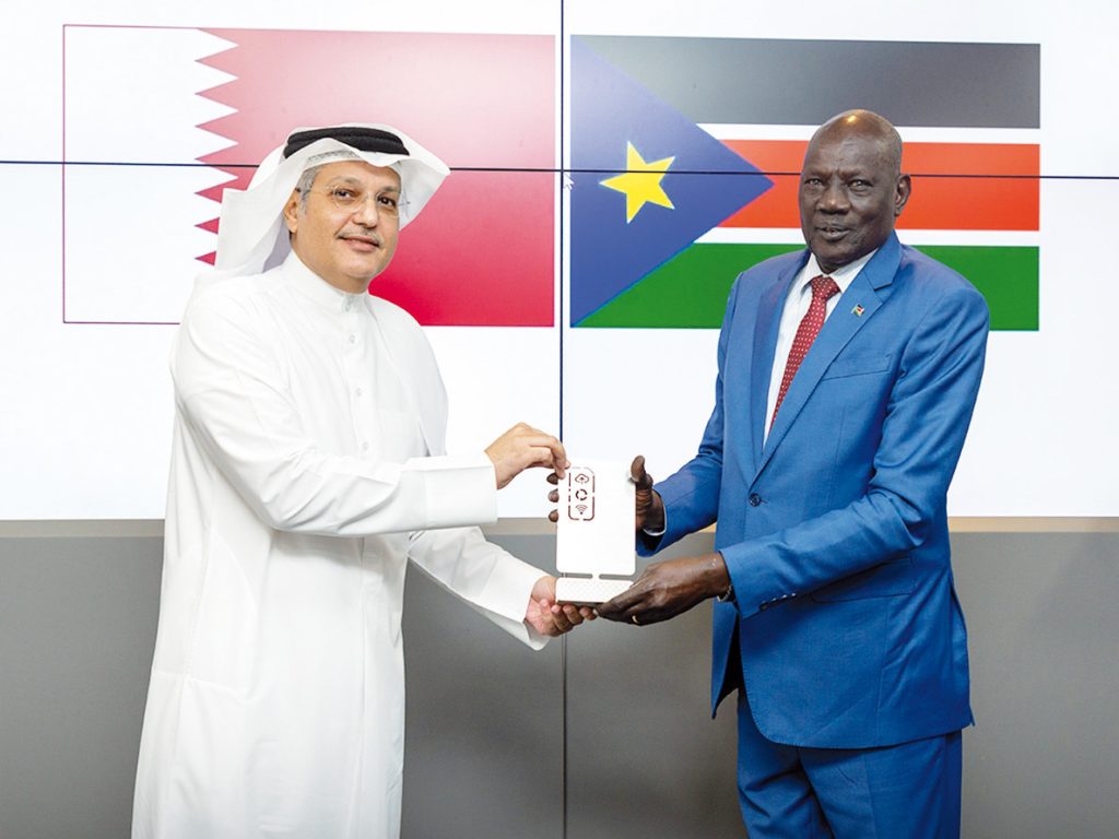 Qatar, South Sudan discuss cooperation in communications, IT
